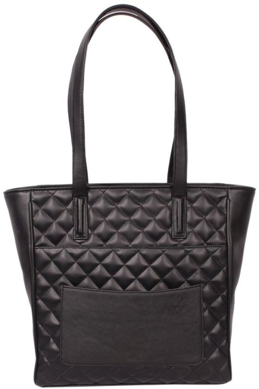 Solo Quilted Laptop Tote Bag with Chain Strap