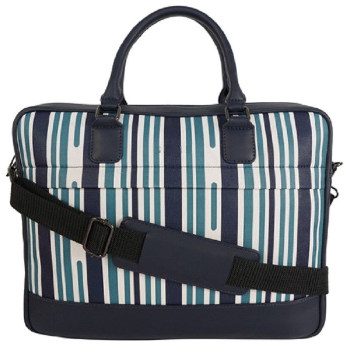 Vegan Leather Laptop Briefcase for Office Use