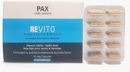 Natural Ayurvedic Components Revito Capsules