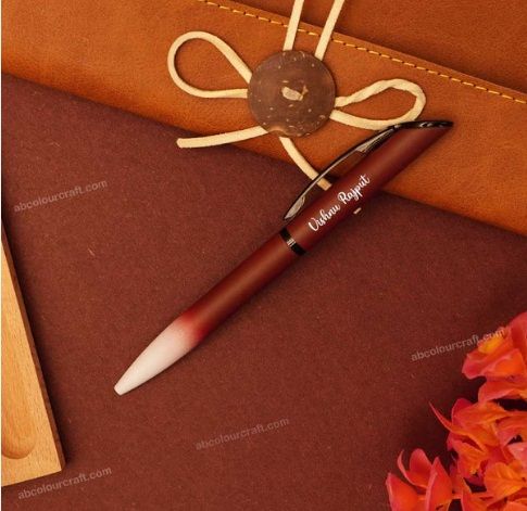 Metal Personalized Name Pen, Color : Black