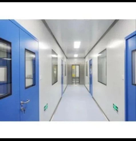 Metal Powder Coated Clean Room Partitions, Color : White