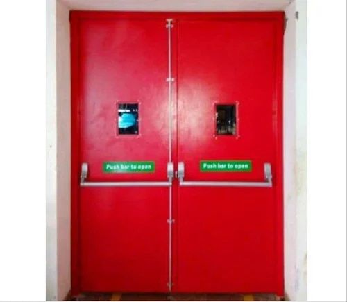 MS Powder Coated Fire Proof Door