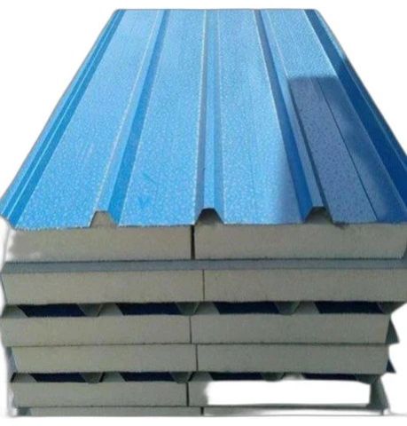Supersun Wall Roofing Puf Panel, Color : Blue