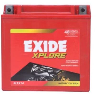12Ah Exide Two Wheeler Battery