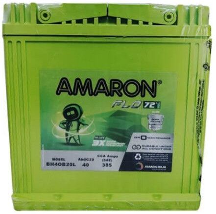 40Ah  Amaron Flo Automotive Battery