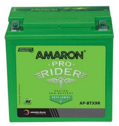 9Ah Amaron Two Wheeler Battery