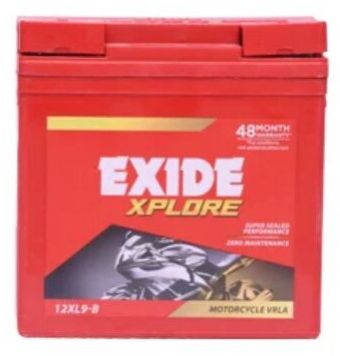 9Ah Exide Two Wheeler Battery