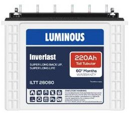 Iltt 220 Ah Luminous Tabular Inverter Battery