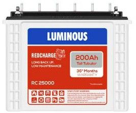 Rc 200 Ah Luminous Tabular Inverter Battery