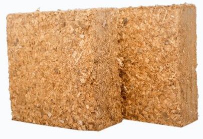 Coconut Husk Chip Block, Packaging Type : Brown