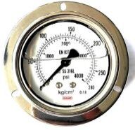 Stainless Steel Liquid Filled Gauges Model