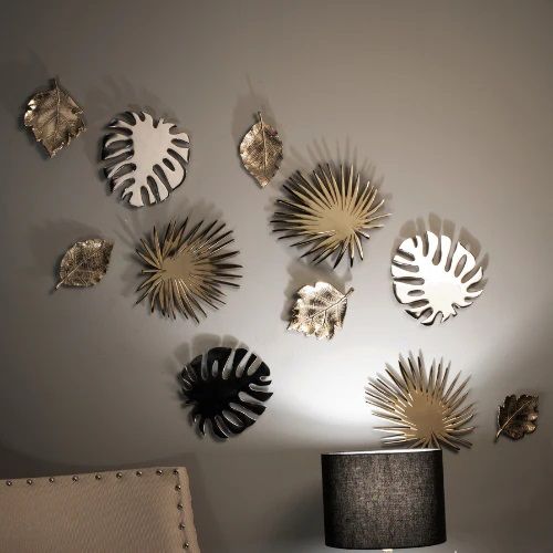 Gold Grapevine Leaf Wall Decor