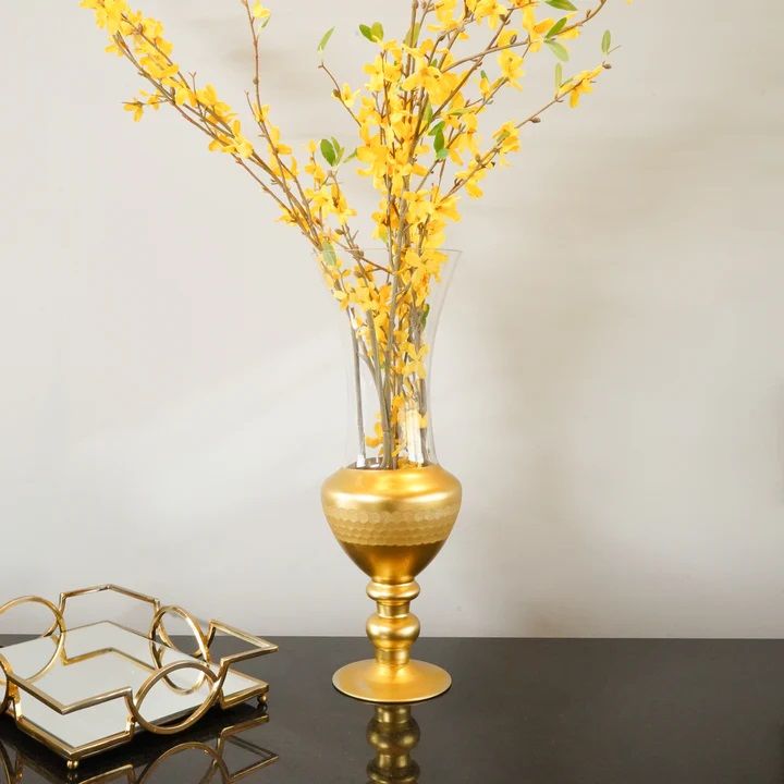 Vase with a Golden Base, Large