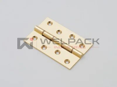 Double Stainless Steel Washer Hinges, Color : Brass