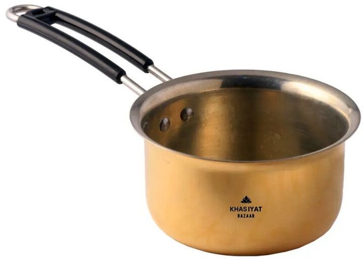 Best Quality Brass Sauce Pan (With Kalhai / Tin Lining) - KB025