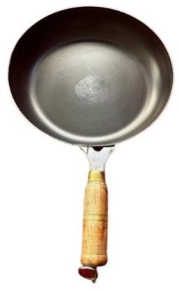 Iron Fry Pan KB302, Color : Black 10 Inches