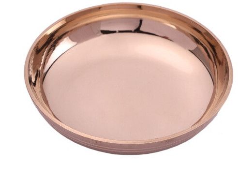 Kasya Bronze Halwa Plate (Glossy) -KB504
