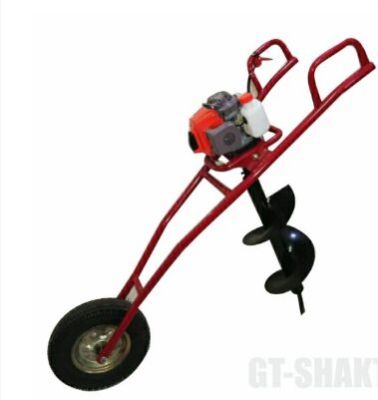 Earth Auger Digger Wheel Type