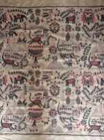 Rustic Synergy 40″- Kantha Embroidered Wall Art