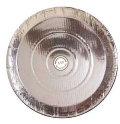 14 Inch Silver Round Plate