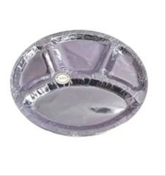 14inch Silver Foil Compartment Plates