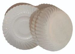 7inch White Itc Wrinkle Plate