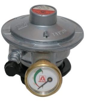 Super Safety Click ON Regulator WITH Gas Indicator (Excess Flow Control)