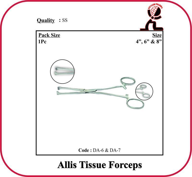 Allis Tissue Forceps - 14"Inch