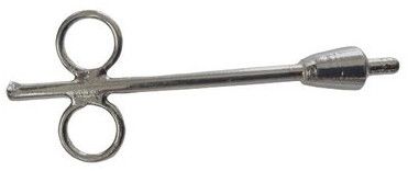 Dotcom Pharma Polished Stainless Steel Teat Plug - Ring Base