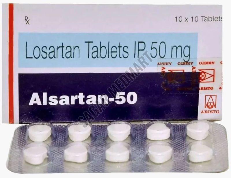 Alsartan 50mg Losartan Tablets
