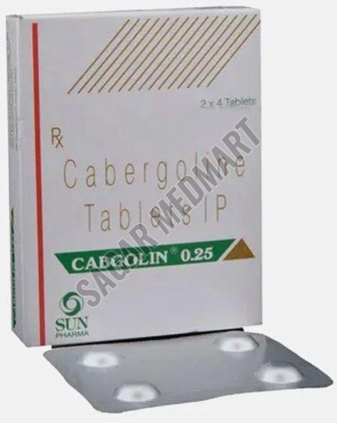 Cabgolin 0.25mg Cabergoline Tablet