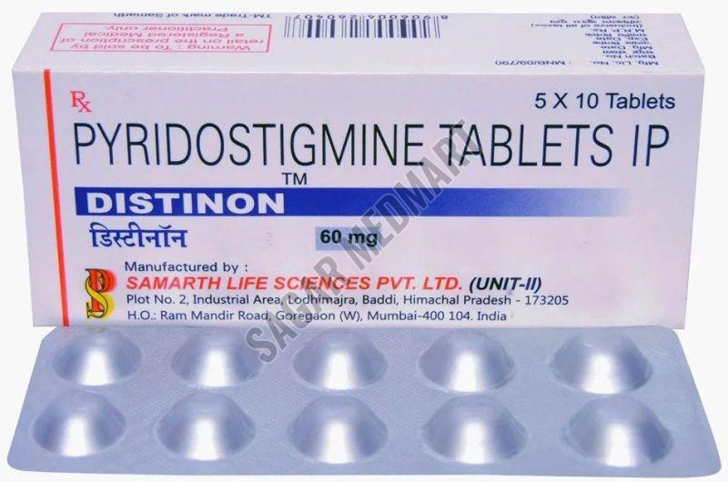 Distinon 60mg Pyridostigmine Tablets