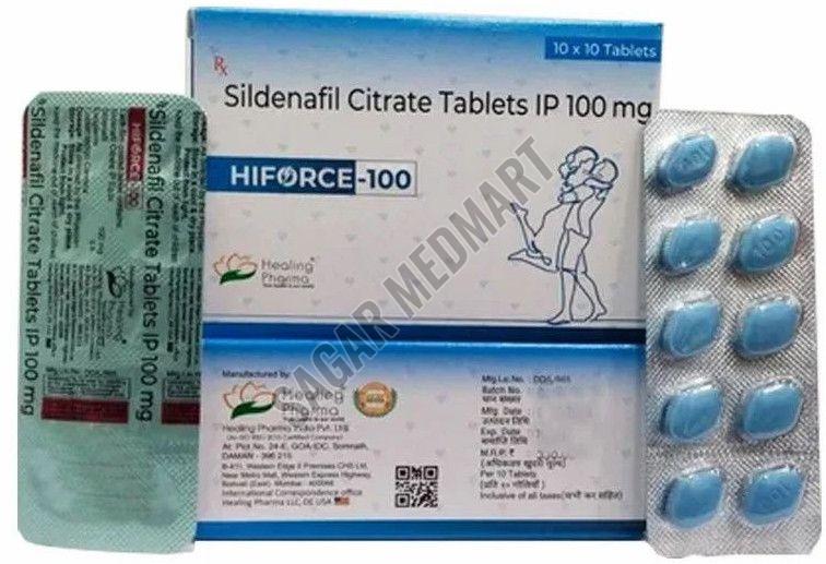 Hiforce 100mg Sildenafil Citrate Tablets