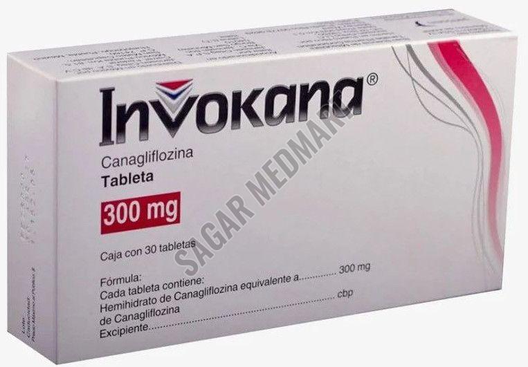 Invokana 300mg Canagliflozin Tablet