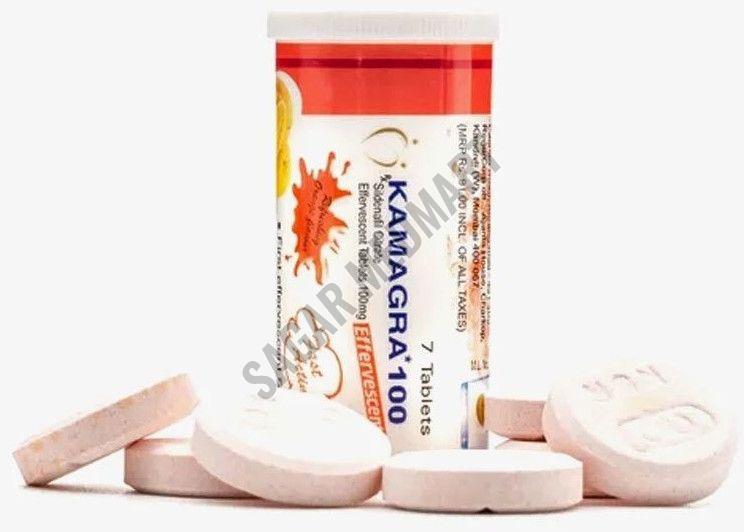 Kamagra 100 Effervescent Sildenafil Tablets