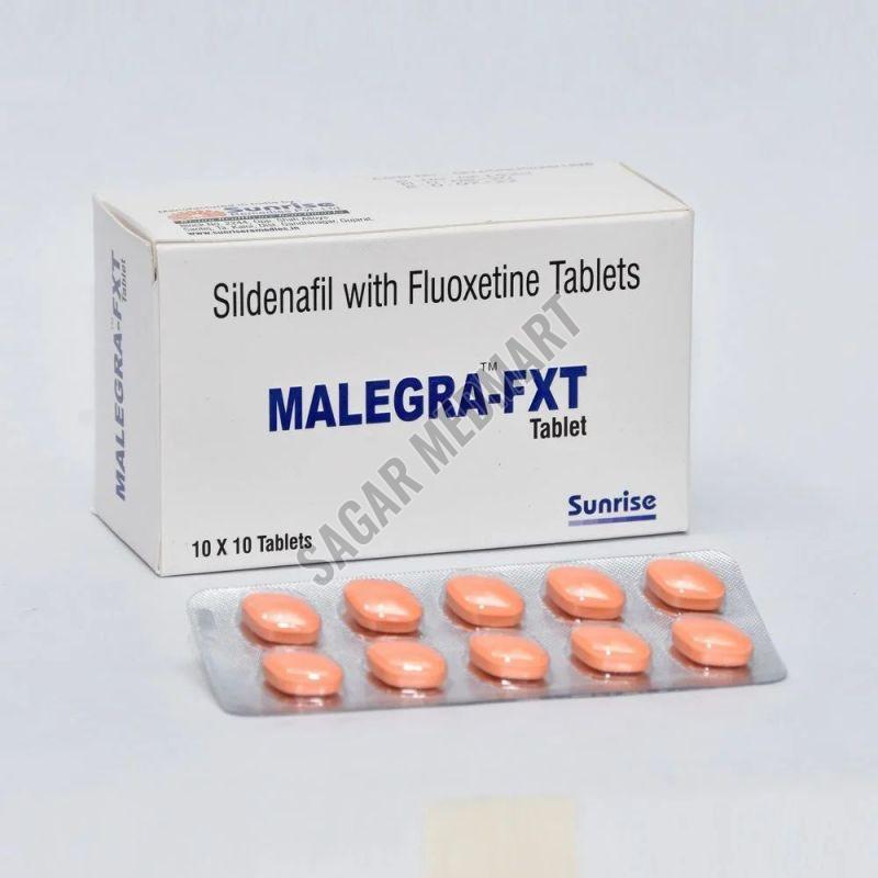 Malegra Fxt Sildenafil Fluoxetine Tablet