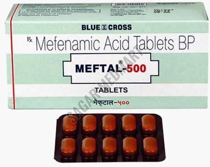 Meftal 500mg Mefenamic Acid Tablets