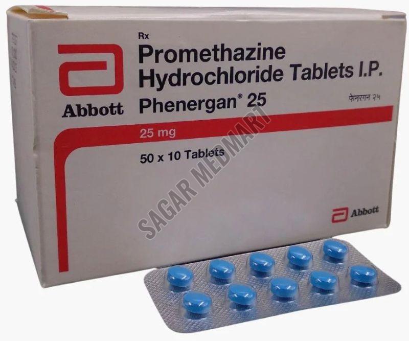 Phenergan 25mg Promethazine Hydrochloride Tablet