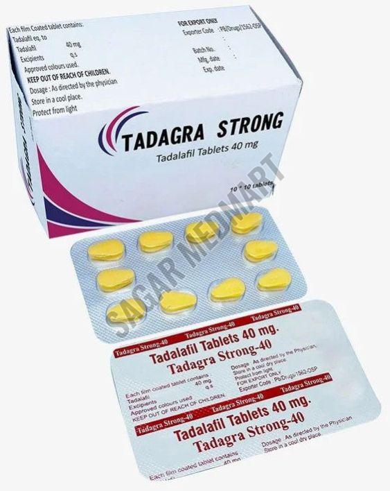 Tadagra Strong Tadalafil Tablets