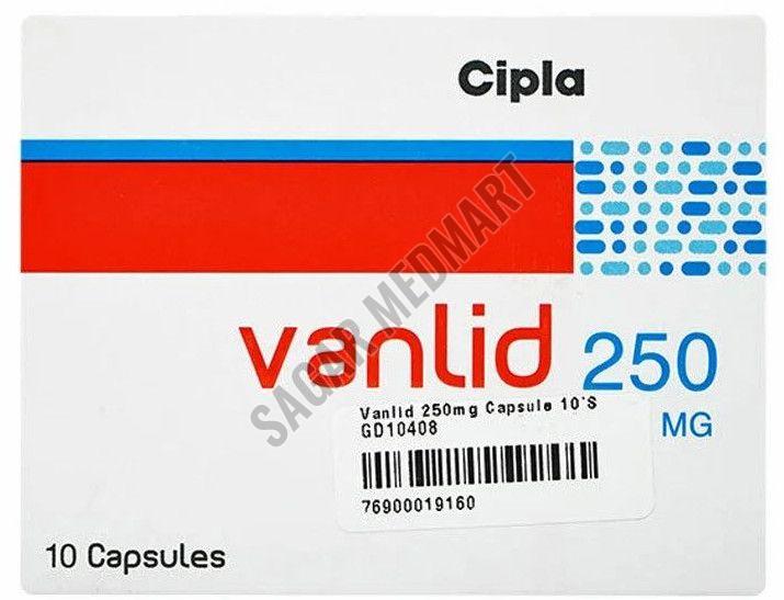 Vanlid Vancomycin 250 Mg Capsule