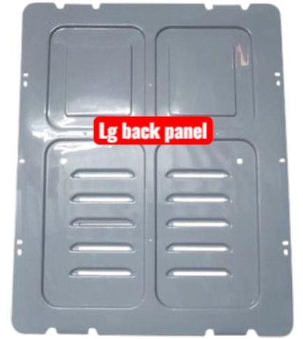 Grey LG Top Load Washing Machine Back Panel