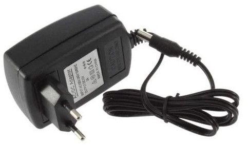 Plastic 1.5 A 12V-1A-Adaptor, Color : Black