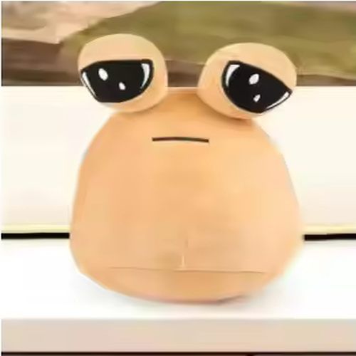 Alien Pou Sad Snail Plush Toy
