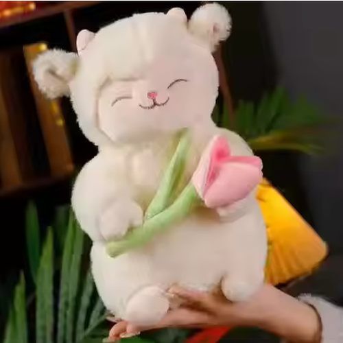 Lamb Tulip Soft Plush Doll