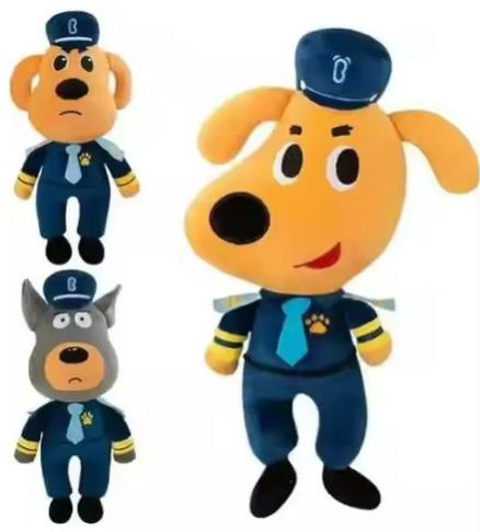 Sheriff Labrador Dog Plush Toy