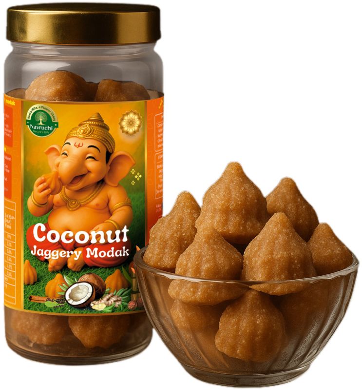 300 Gm Coconut Jaggery Modak