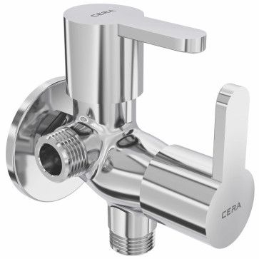 Angle Cock With Wall Flange