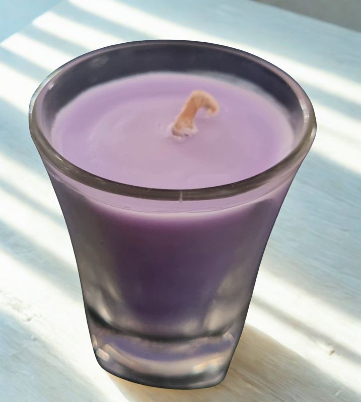Shot Glass Wax Candle