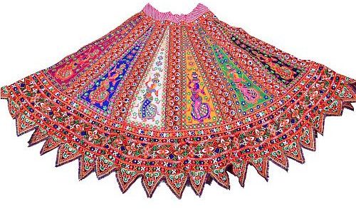 Multicolor Rajasthani Lehenga Choli Set