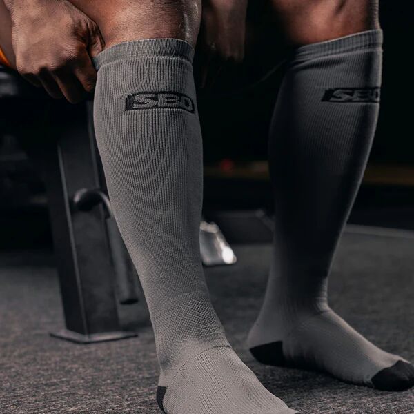 Deadlift Forge Grey Socks